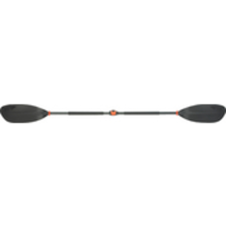 ATTWOOD MARINE Attwood Kayak Paddle Asymmetrical Adjustable 7 to 7.5Ft; Black 11758-2